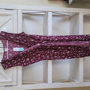 Kaileigh Seanna Faux Wrap Knit Dress